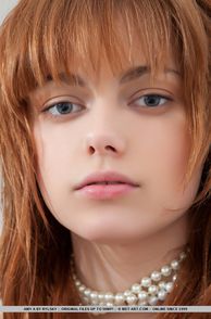 Pretty Red Haired Teen Model