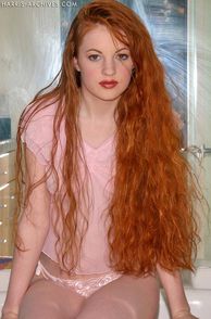 Long Natural Red Hair Nicole
