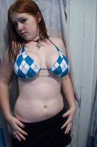 Chubby Redhead Teen Nude